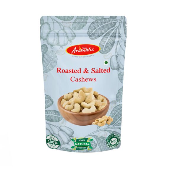 Medu Aromatic Roasted and Salted Cashews crunchy snack